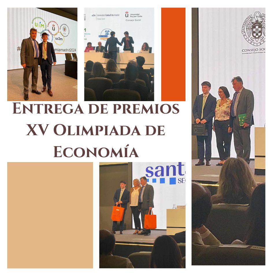 Entrega de premios XV Olimpiada de Economía