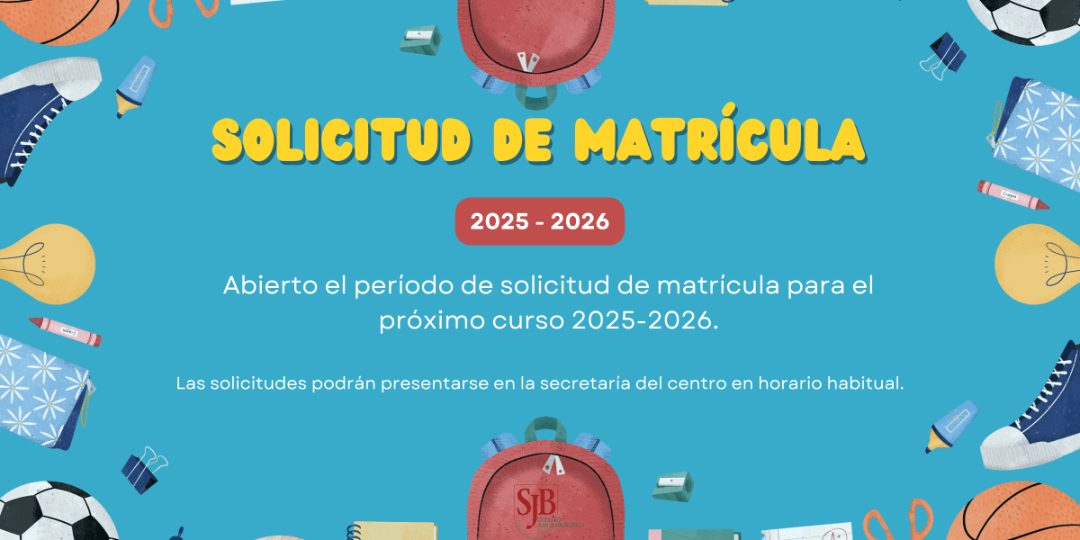 Matrícula curso 2025-2026